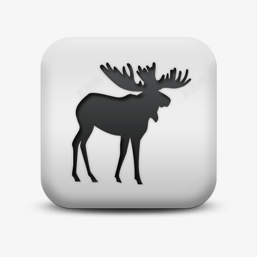 不光滑的白色的广场图标动物动物png_新图网 https://ixintu.com animal animals icon matte moose square white 不光滑的 不光滑的白色的广场图标动物动物驼鹿Animalsicons免费下载 动物 图标 广场 白色的 驼鹿