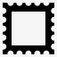 邮资邮票黑色的freemobileiconkit图标图标