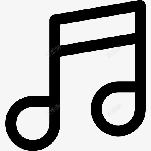 iTunes图标png_新图网 https://ixintu.com 歌曲 苹果 音乐 音符 颤音