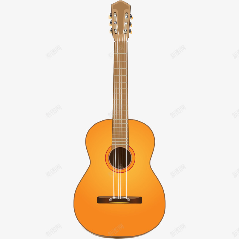 手绘乐器吉他png免抠素材_新图网 https://ixintu.com 乐器 吉他 弹吉他 手绘 新图网 艺术 音乐