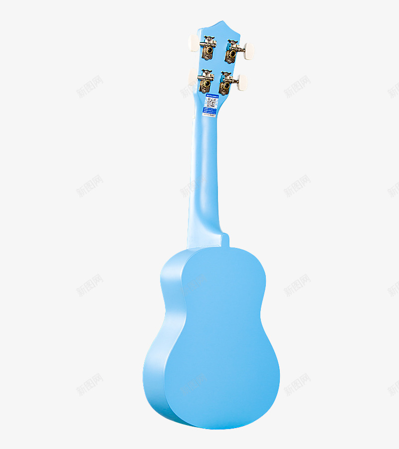 吉他蓝色背面png免抠素材_新图网 https://ixintu.com 乐器 产品实物 吉他 音乐