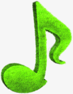 绿色清晰跳动的音符绿色清晰跳动的音符高清图片