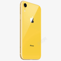 黄色iPhoneXR苹果新品手机素材