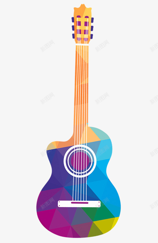 手绘吉他png免抠素材_新图网 https://ixintu.com 乐器 吉他手 吉他社海报 弹吉他 手绘吉他 新图网