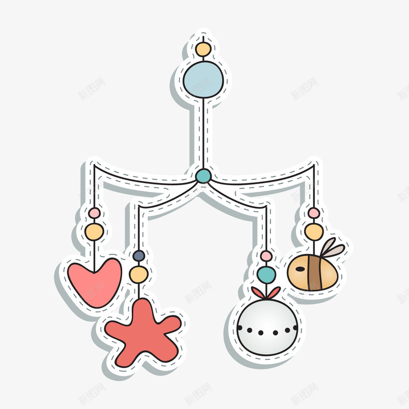 母婴玩具矢量图ai免抠素材_新图网 https://ixintu.com 母婴 玩具 矢量图
