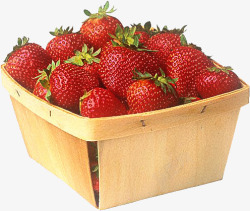 木篮子草莓素材