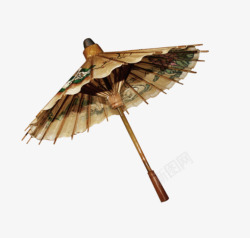 撑开油纸伞中国风古典油纸伞撑开的伞高清图片