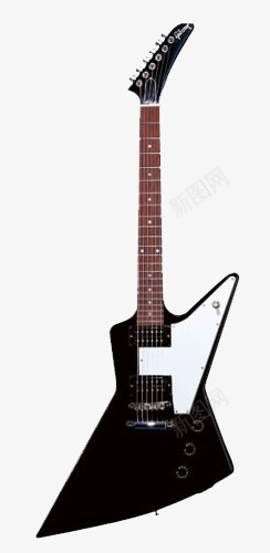 吉他png免抠素材_新图网 https://ixintu.com Guitar 乐器 产品实物 表演工具 黑色