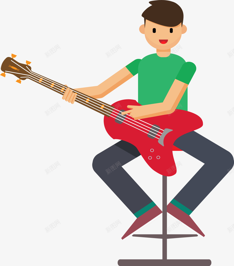 吉他弹唱歌手png免抠素材_新图网 https://ixintu.com 夜吧歌手 弹吉他 弹唱歌手 民谣 酒吧驻唱