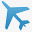 飞机符号icon图标图标