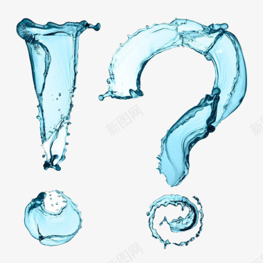 水元素符号图标图标