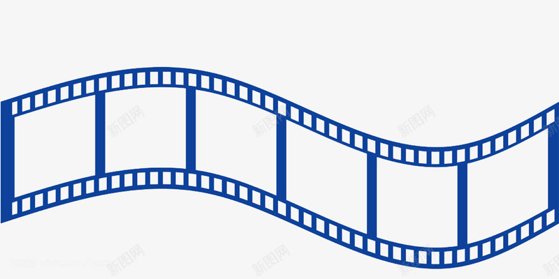 蓝色胶卷png免抠素材_新图网 https://ixintu.com 照片 胶卷 蓝色