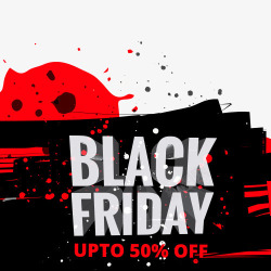 黑色星期五标签素材