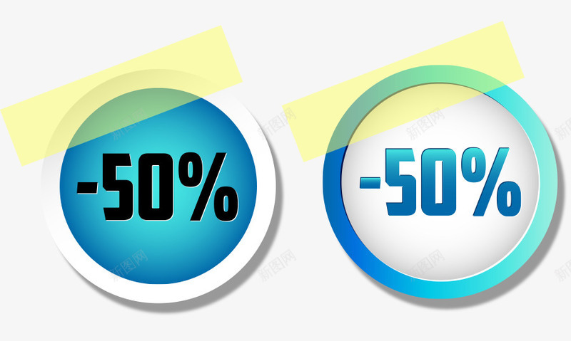 矢蓝色标签卡通热带百分比打折png免抠素材_新图网 https://ixintu.com 卡通 打折 标签 热带 蓝色