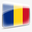 romania欧盟旗帜图标罗马尼亚doo高清图片