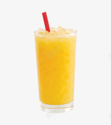 杯子里的果汁png免抠素材_新图网 https://ixintu.com 吸管果汁 橙汁 水果汁 维生素C