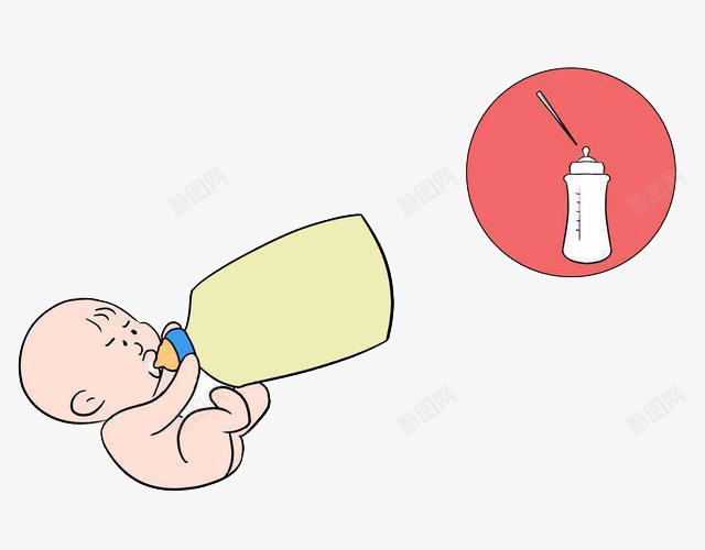 宝宝喝奶方式png免抠素材_新图网 https://ixintu.com 喝奶 喝奶方式 奶瓶 婴儿 宝宝 宝宝喝奶 新生儿