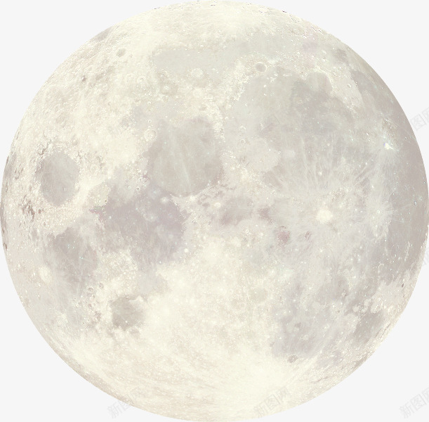 月球png免抠素材_新图网 https://ixintu.com 宇宙 恒星 月球 白色