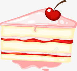 彩虹甜点蛋糕高清图片