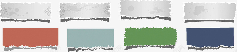 撕裂纸张矢量图ai免抠素材_新图网 https://ixintu.com 撕纸 撕裂 效果 矢量图 裂痕