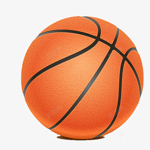 一个立体篮球png免抠素材_新图网 https://ixintu.com 写实 创意 拟物化 球类 运动