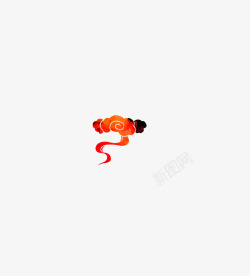 漂浮的云装饰素材