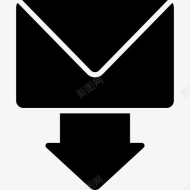 新的电子邮件符号图标图标