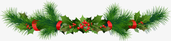 圣诞绿色植物png免抠素材_新图网 https://ixintu.com 圣诞节 松树 植物 装饰