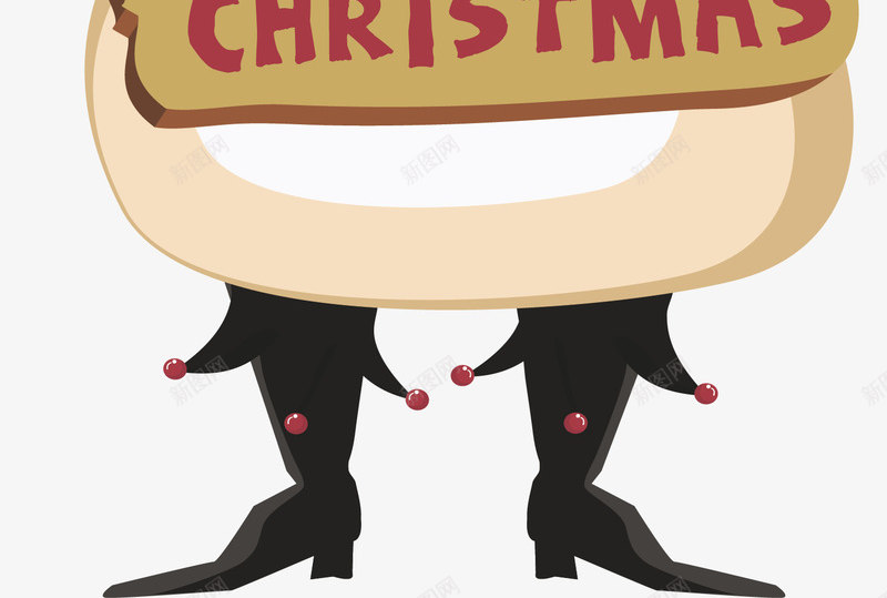 圣诞节小丑可爱雪人矢量图ai免抠素材_新图网 https://ixintu.com merryChristmas 圣诞快乐 圣诞节 圣诞雪人 矢量png 雪人 矢量图