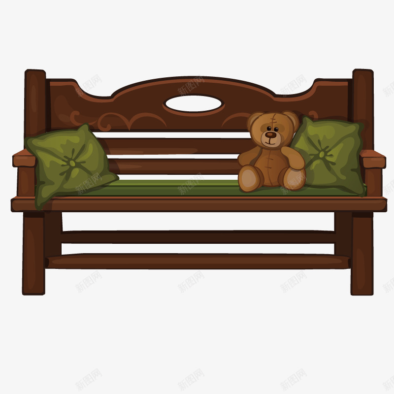 木质小椅子png免抠素材_新图网 https://ixintu.com 休息 复古 家具 摆设 木制品