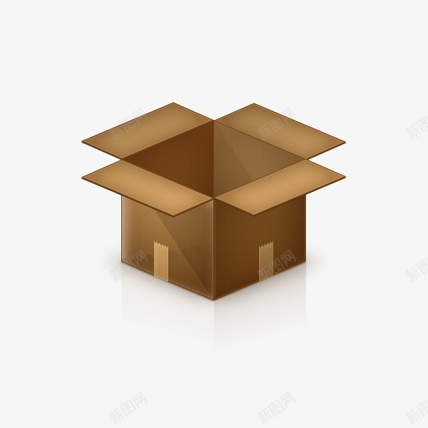 打开的纸箱psdpsd免抠素材_新图网 https://ixintu.com psd素材 三维立体 打开的纸箱 纸箱 集装箱