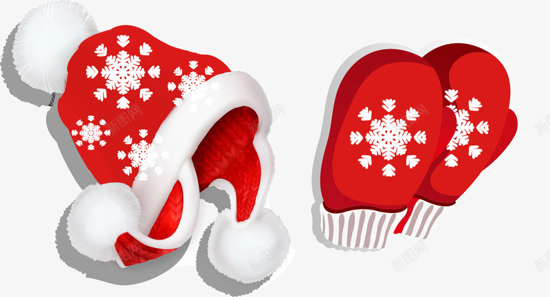 圣诞节手套帽子元素png免抠素材_新图网 https://ixintu.com 保暖 卡通 圣诞 圣诞夜 圣诞节 圣诞节快乐 帽子 手套 手绘