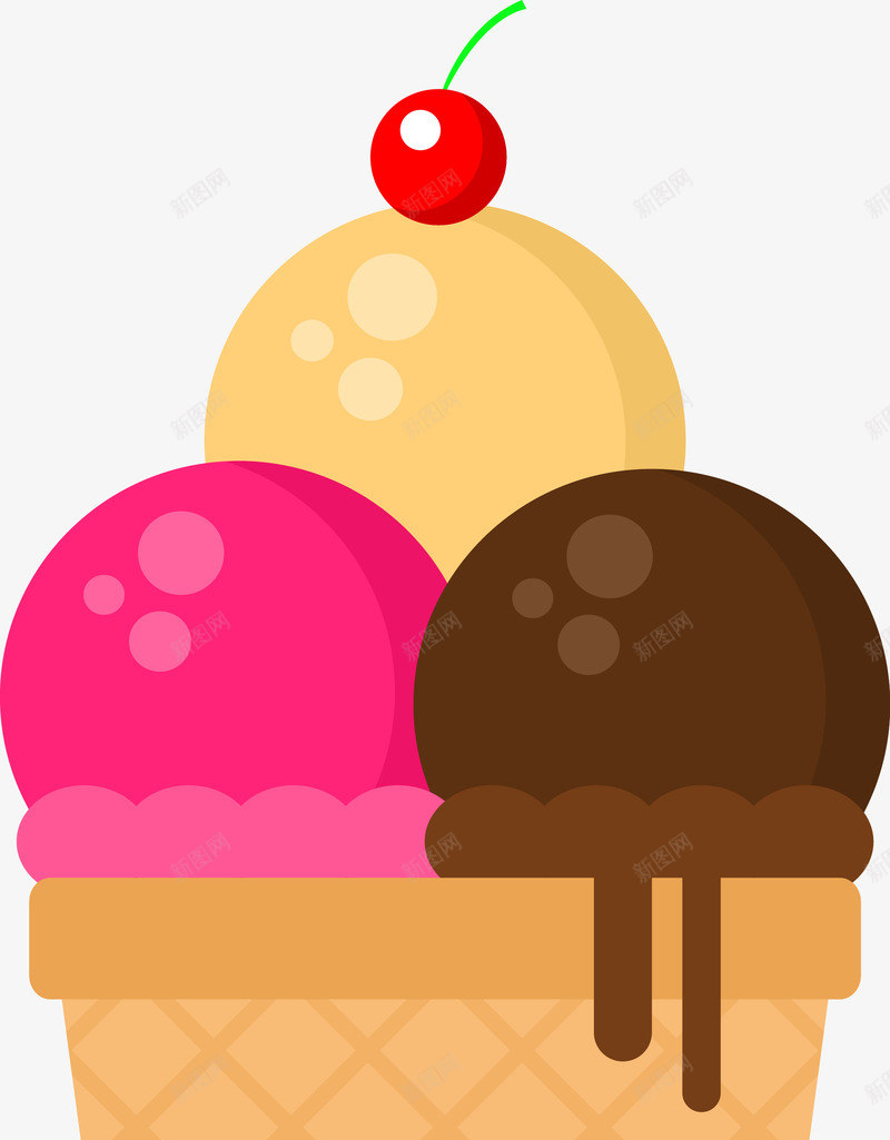彩色卡通冰淇淋球图图标png_新图网 https://ixintu.com 冰淇淋 冰激凌图标 冰激凌插图 冷饮插图 卡通冰淇淋 卡通图标 甜品 甜品图标 酸奶冰淇淋 雪糕图标 饮品