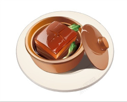 东坡肉素材