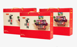 春节食品姚生记家团圆坚果礼盒高清图片