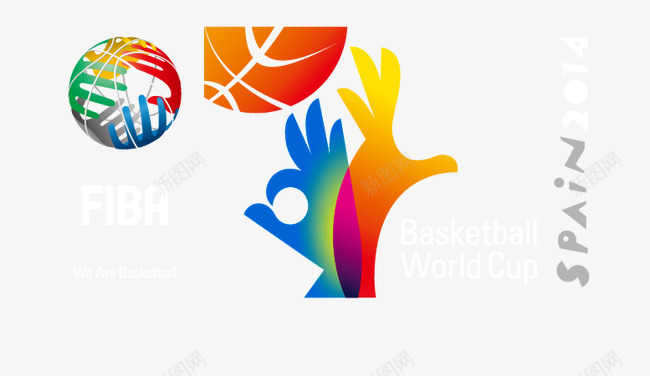 篮球世界杯图标png_新图网 https://ixintu.com 2014篮球世界杯 logo 矢量标志 篮球世界杯