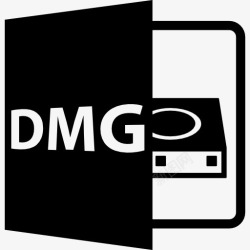 DMG的延伸DMG开放文件格式图标高清图片