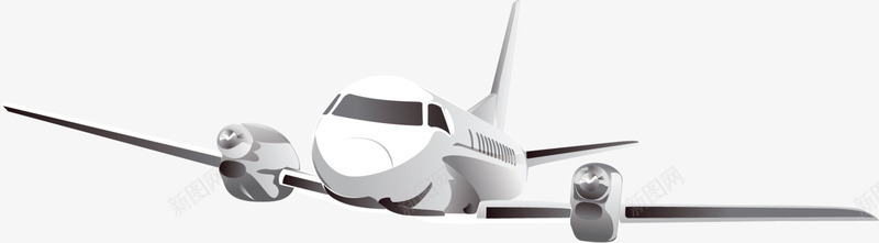 快速飞行的白色飞机png免抠素材_新图网 https://ixintu.com 大型客机 大型飞机 快速飞行 旅游 春节旅行 白色飞机