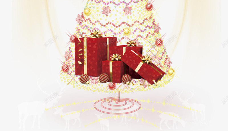 圣诞节季png免抠素材_新图网 https://ixintu.com 圣诞欢乐购 圣诞礼物 圣诞节季免费下载 感恩回馈 购物狂欢