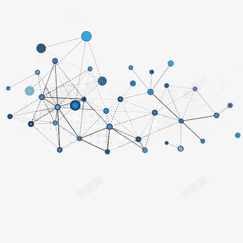 几何科技点线背景png免抠素材_新图网 https://ixintu.com 几何 点线 科技 背景 蓝色 镂空