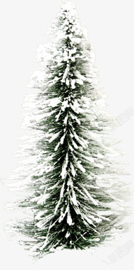 白色创意大树冬日素材