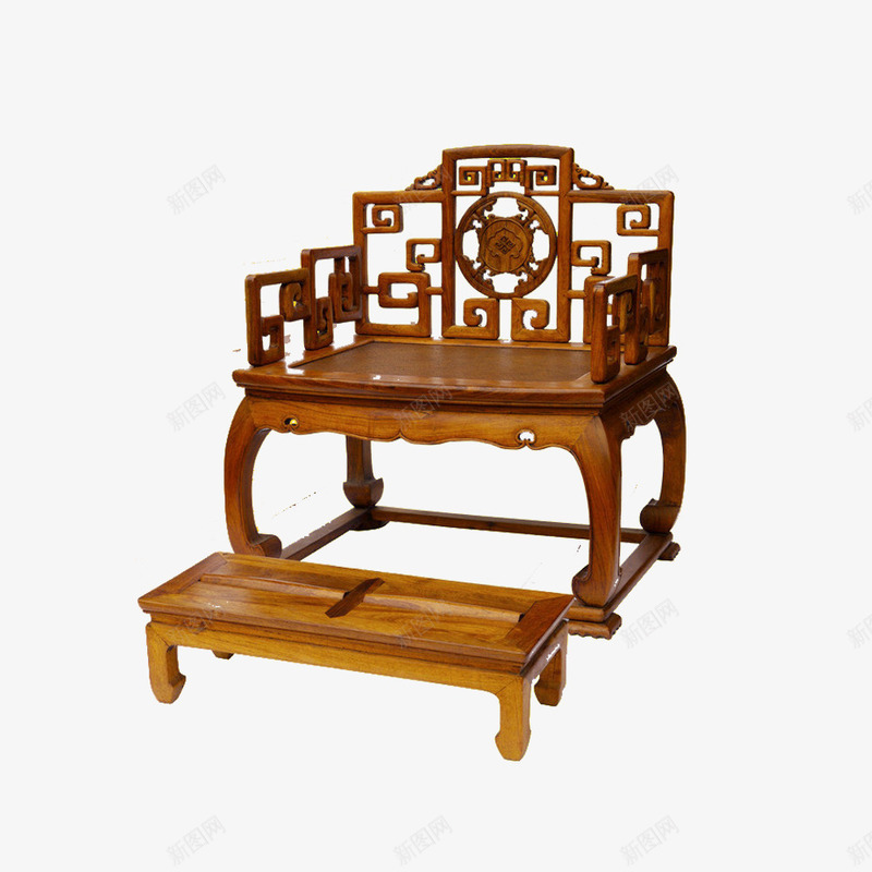 木质椅子png免抠素材_新图网 https://ixintu.com 古董家具 座椅 明清家具 椅子
