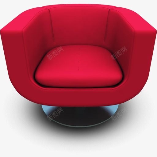 红色座位图标png_新图网 https://ixintu.com chair magenta seat 品红色的 座位 椅子