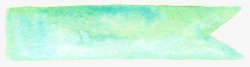 毛笔笔迹水彩绿色底纹图案高清图片