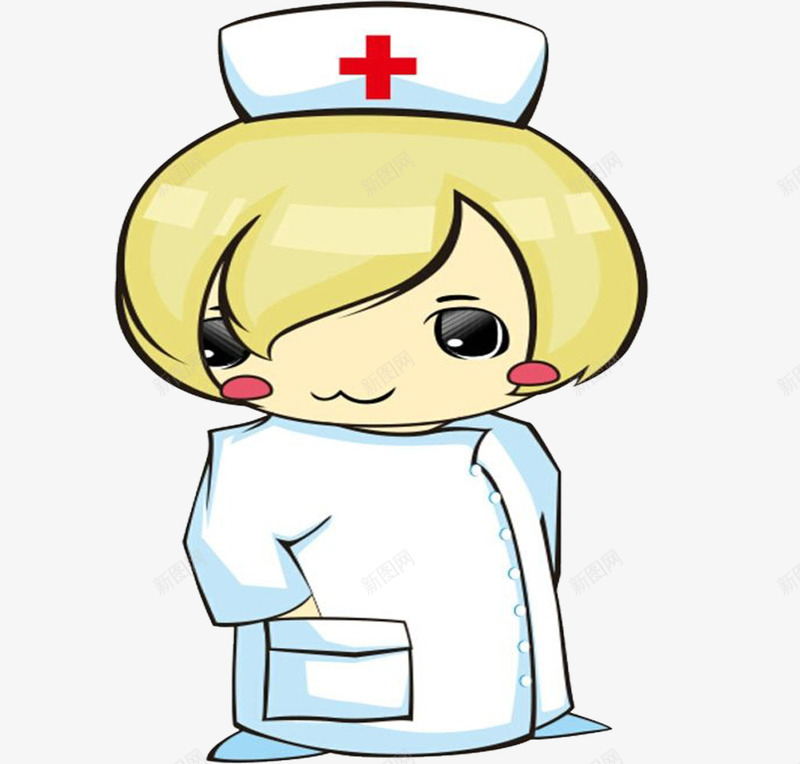 女医生卡通png免抠素材_新图网 https://ixintu.com 医疗专家 卡通大夫 女护士 护士 白衣天使