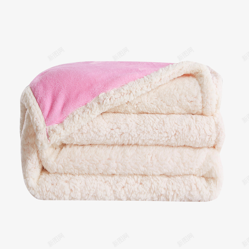白色珊瑚绒毯子png免抠素材_新图网 https://ixintu.com 产品实物 冬季毛毯 双人毛毯 床单 毛毯 毯子 珊瑚绒毯子 白色毛毯