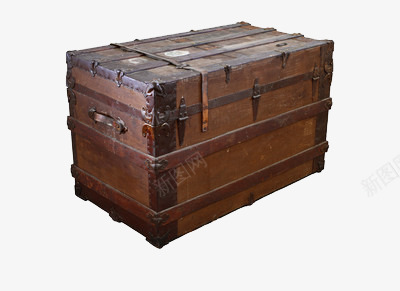 一个旧木箱png免抠素材_新图网 https://ixintu.com 宝物箱 旧 木箱 木质