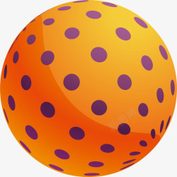 数字小球漂浮立体球透明立体球体图标高清图片
