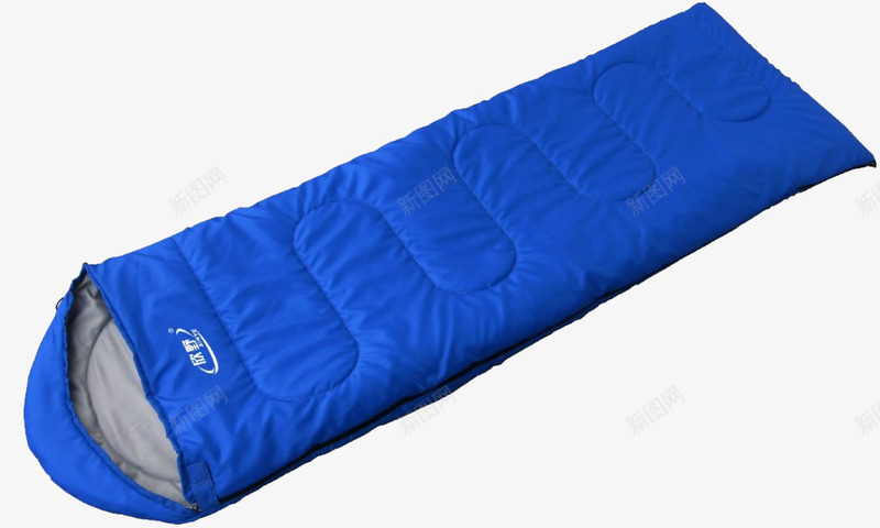 深蓝色的睡袋png免抠素材_新图网 https://ixintu.com 产品实物 户外用品 深蓝色 睡袋