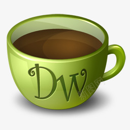 咖啡Dreamweaver图标图标